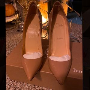 Christian Louboutin Nude Pigalle 120mm size 38